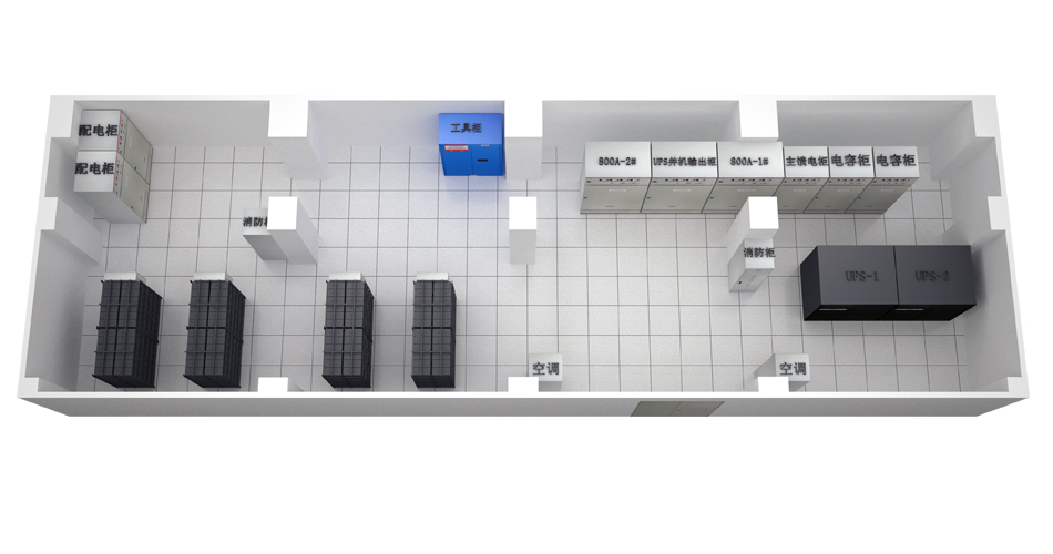 机房3D效果图的作用，机房3D效果图